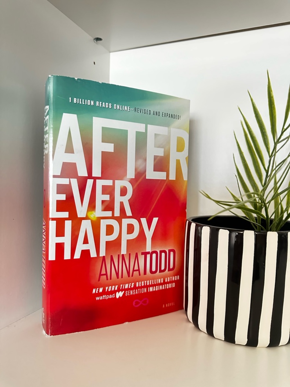 After Ever Happy by Anna Todd - Colorful Gradient Paperback